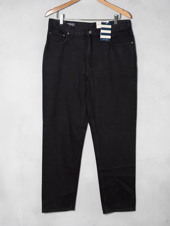 Lands' End Other - NWT VTG 90s Lands End Relaxed Fit Black Jeans 34x34 Deadstock